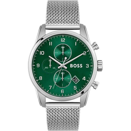 Hugo Boss Silver Stainless Steel Watch - Hilstor