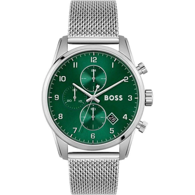 Hugo Boss Silver Stainless Steel Watch - Hilstor