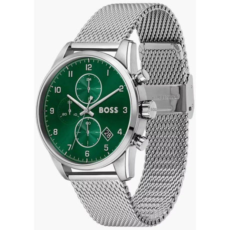 Hugo Boss Silver Stainless Steel Watch - Hilstor
