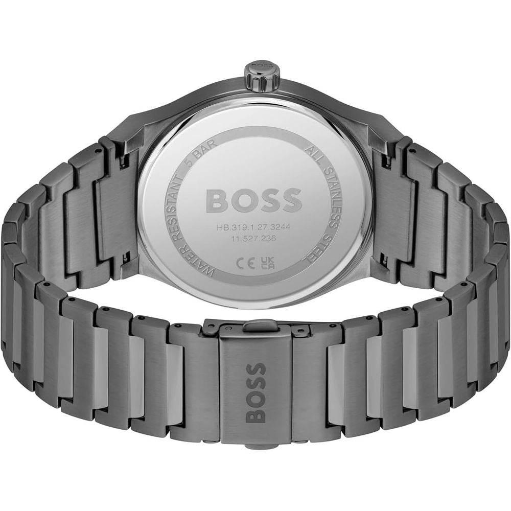 Hugo Boss Gray Stainless Steel Watch - Hilstor