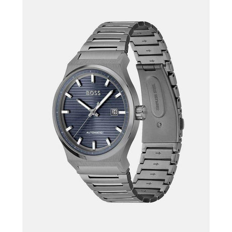 Hugo Boss Gray Stainless Steel Watch - Hilstor