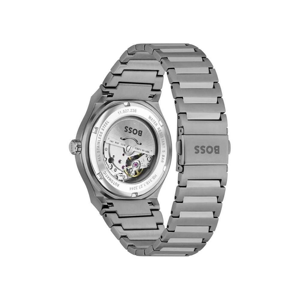 Hugo Boss Gray Stainless Steel Watch - Hilstor