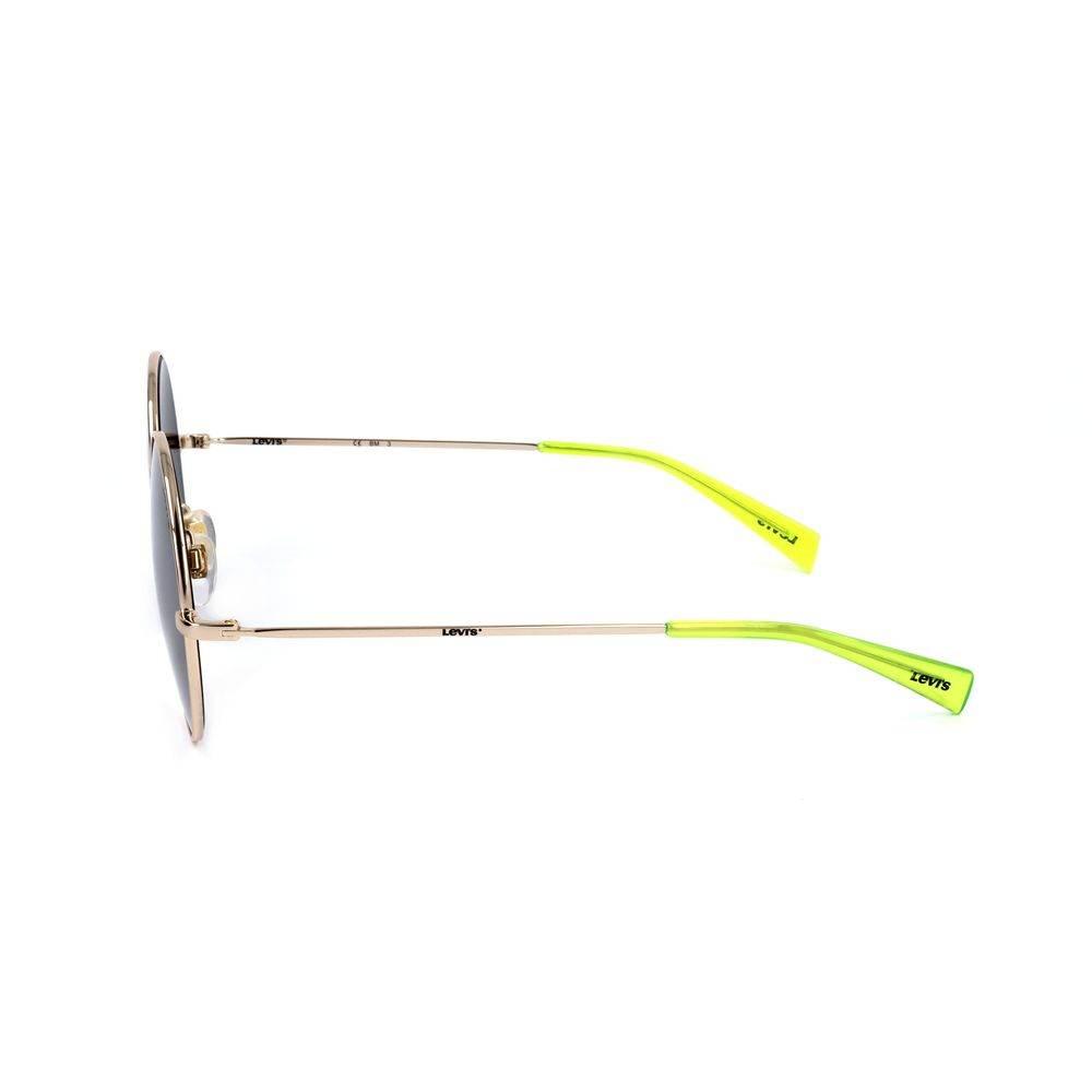 Levi's Gold Stainless Steel Sunglasses - Hilstor