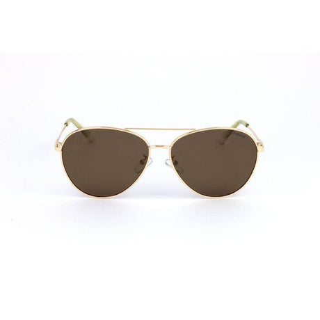 Polaroid Gold Metal Sunglasses - Hilstor