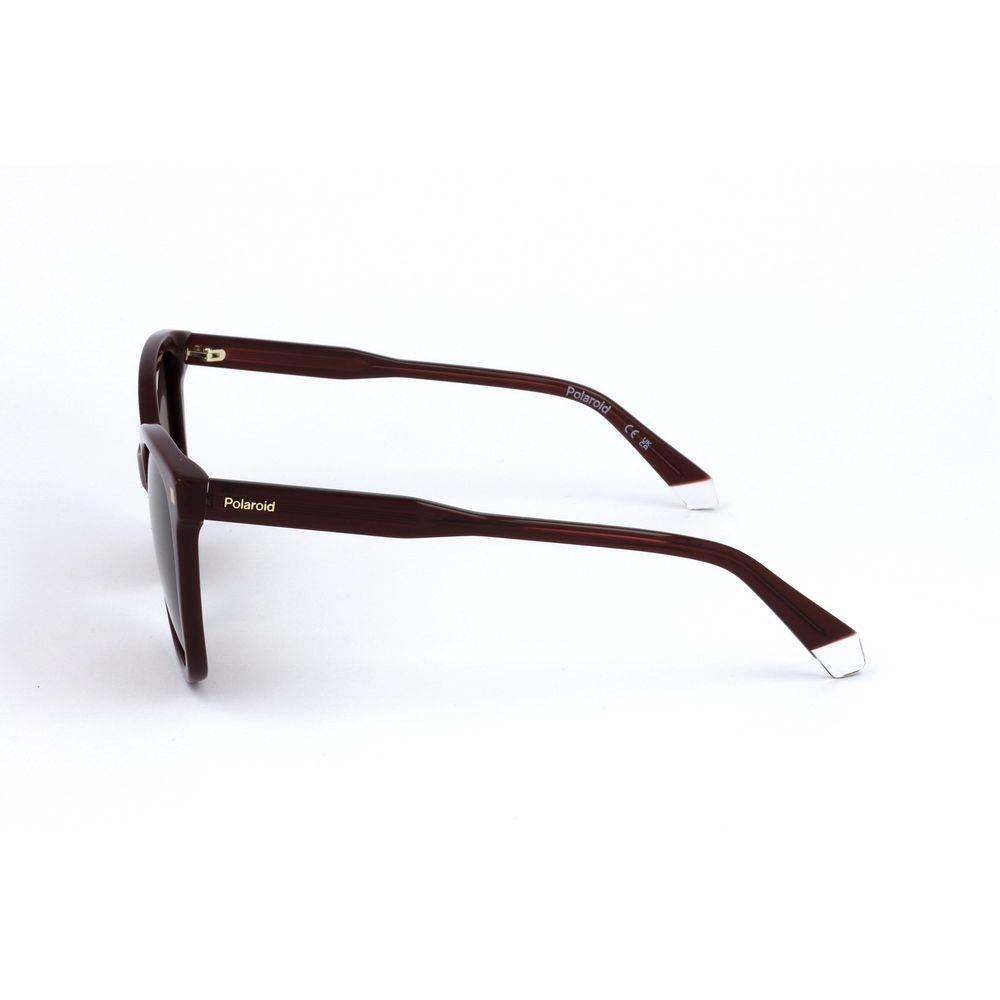 Polaroid Red Acetate Sunglasses - Hilstor