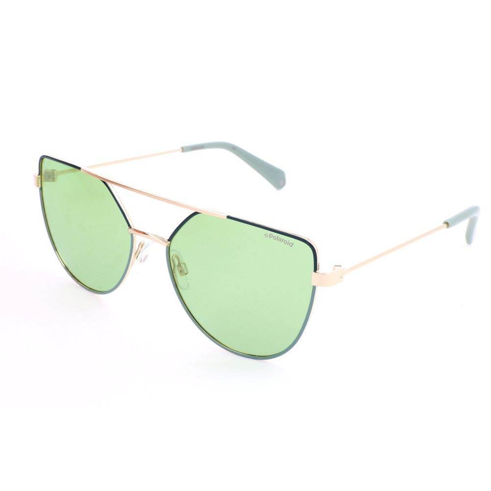 Polaroid Gold Metal Sunglasses - Hilstor