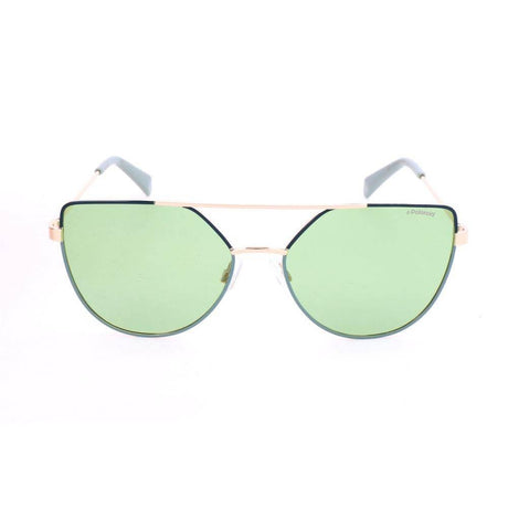 Polaroid Gold Metal Sunglasses - Hilstor