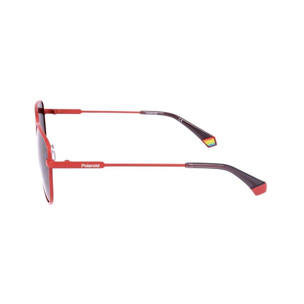 Polaroid Orange Stainless Steel Sunglasses - Hilstor