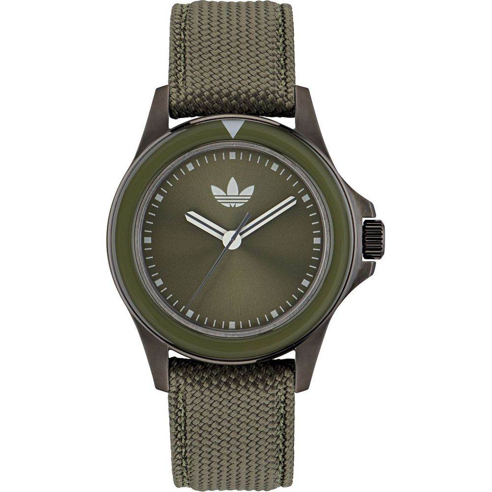 Adidas Green Fabric Watch - Hilstor