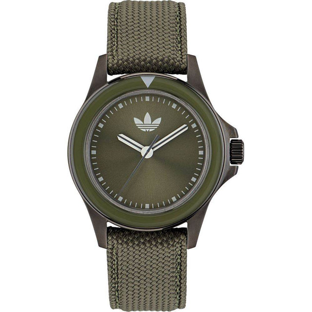 Adidas Green Fabric Watch - Hilstor