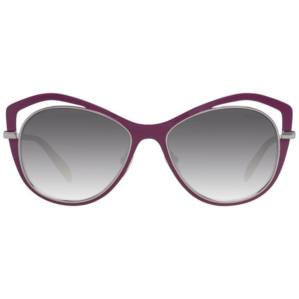 Emilio Pucci Purple Metal Sunglasses - Hilstor