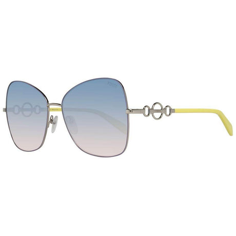 Emilio Pucci Gray Metal Sunglasses - Hilstor