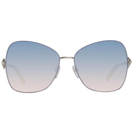 Emilio Pucci Gray Metal Sunglasses - Hilstor