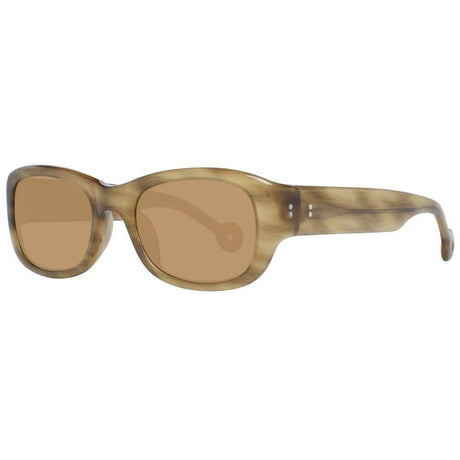 Hally&Son Brown Plastic Sunglasses - Hilstor