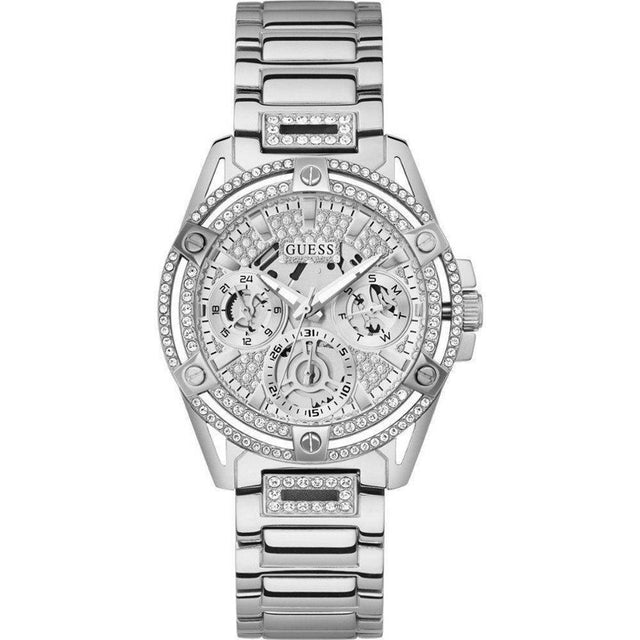 Guess Gray Stainless Steel Watch - Hilstor