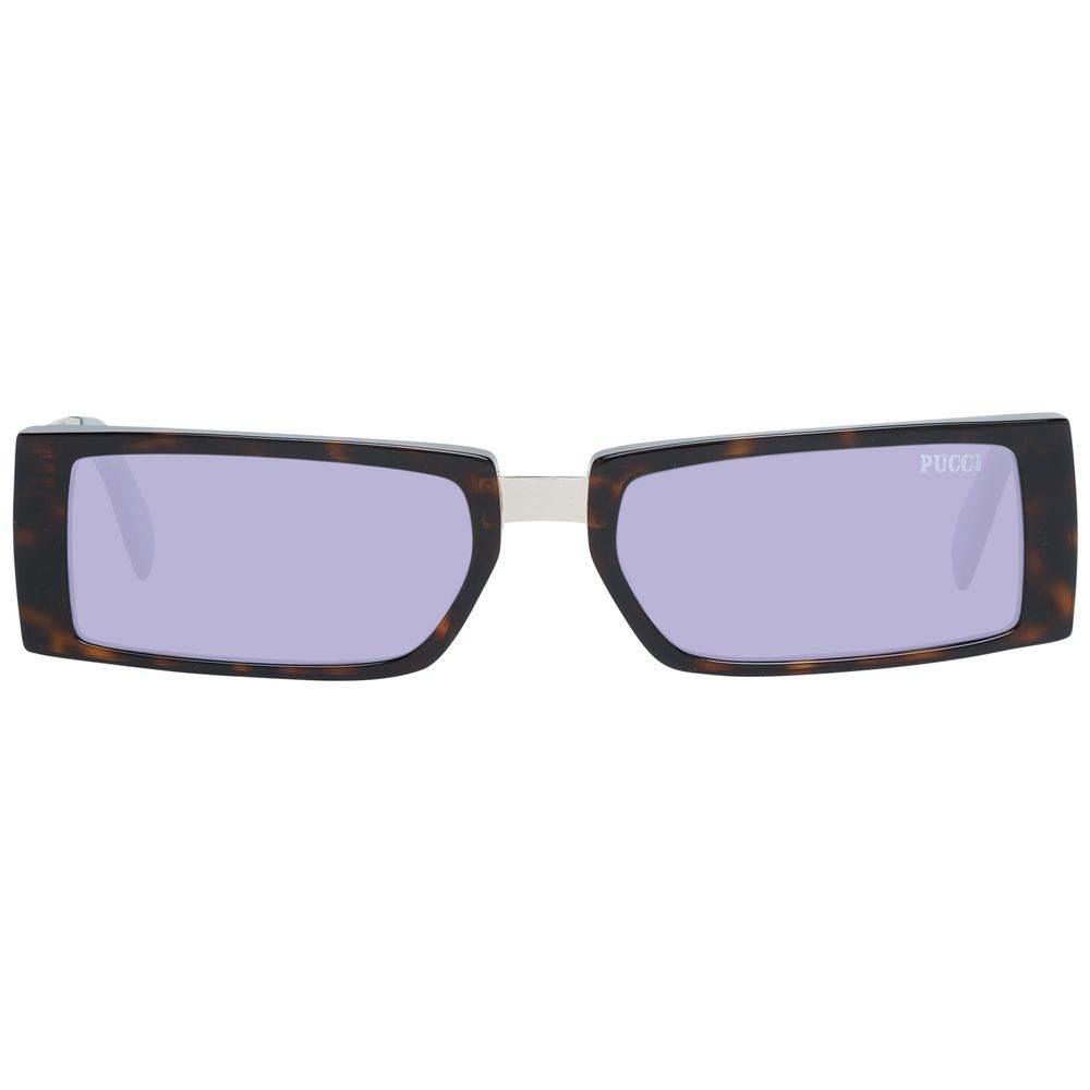 Emilio Pucci Brown Plastic Sunglasses - Hilstor