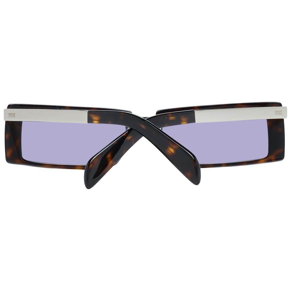 Emilio Pucci Brown Plastic Sunglasses - Hilstor