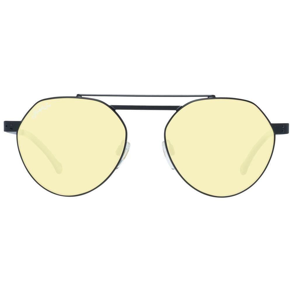Black Metal Sunglasses - Hilstor