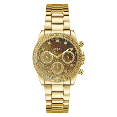 Guess Gold Stainless Steel Watch - Hilstor