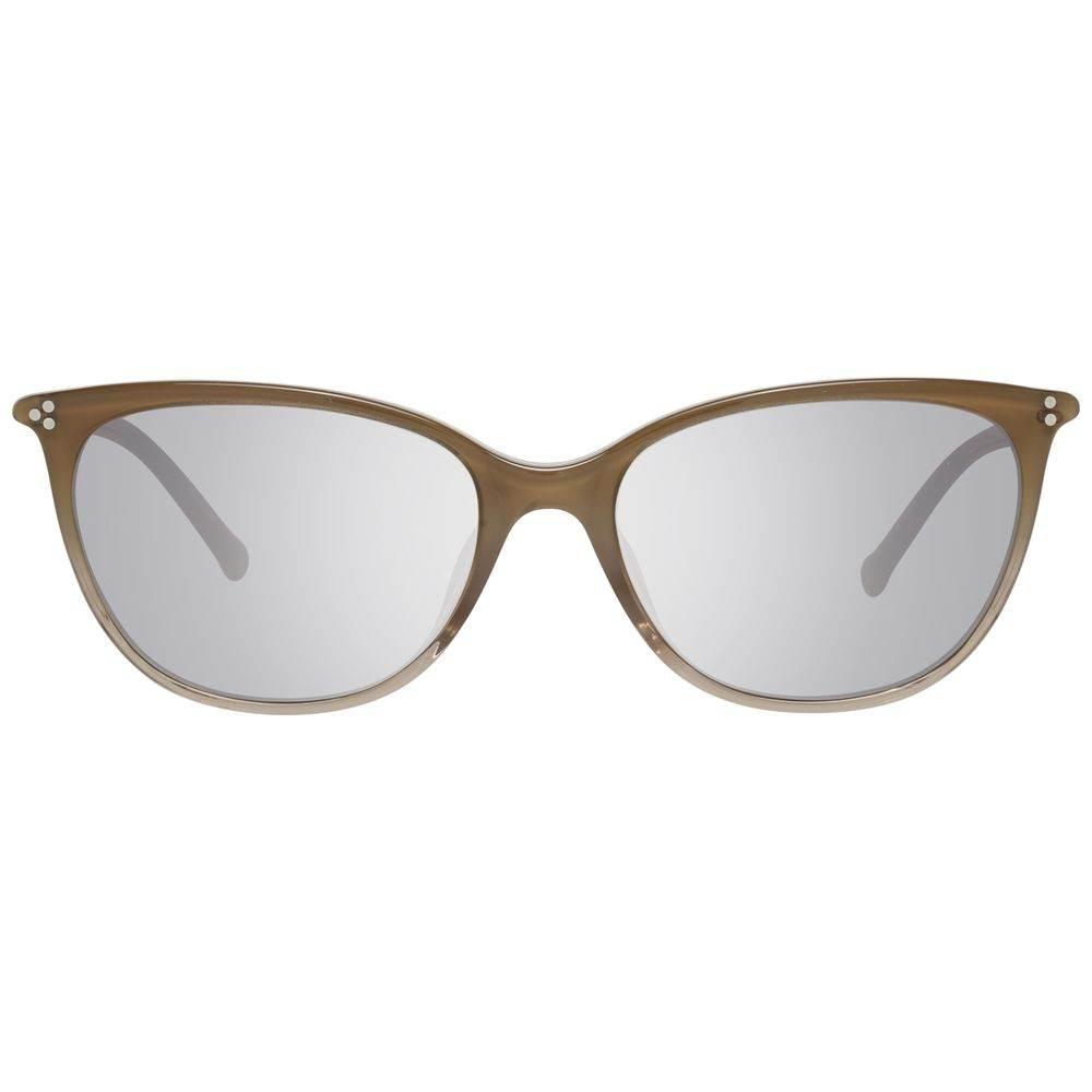 Hally&Son Brown Plastic Sunglasses - Hilstor