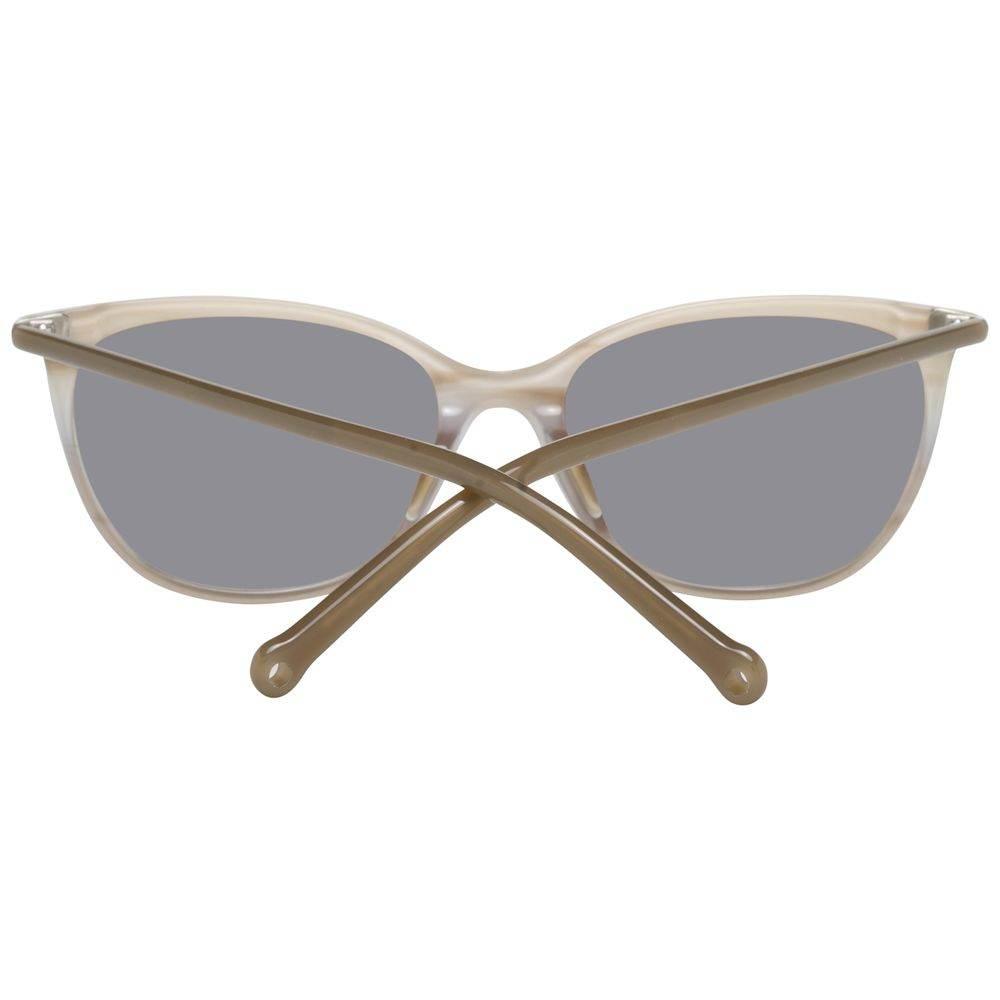 Hally&Son Brown Plastic Sunglasses - Hilstor