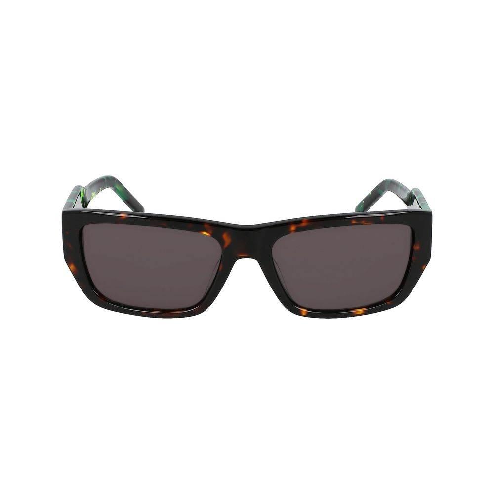 DKNY Brown Acetate Sunglasses - Hilstor