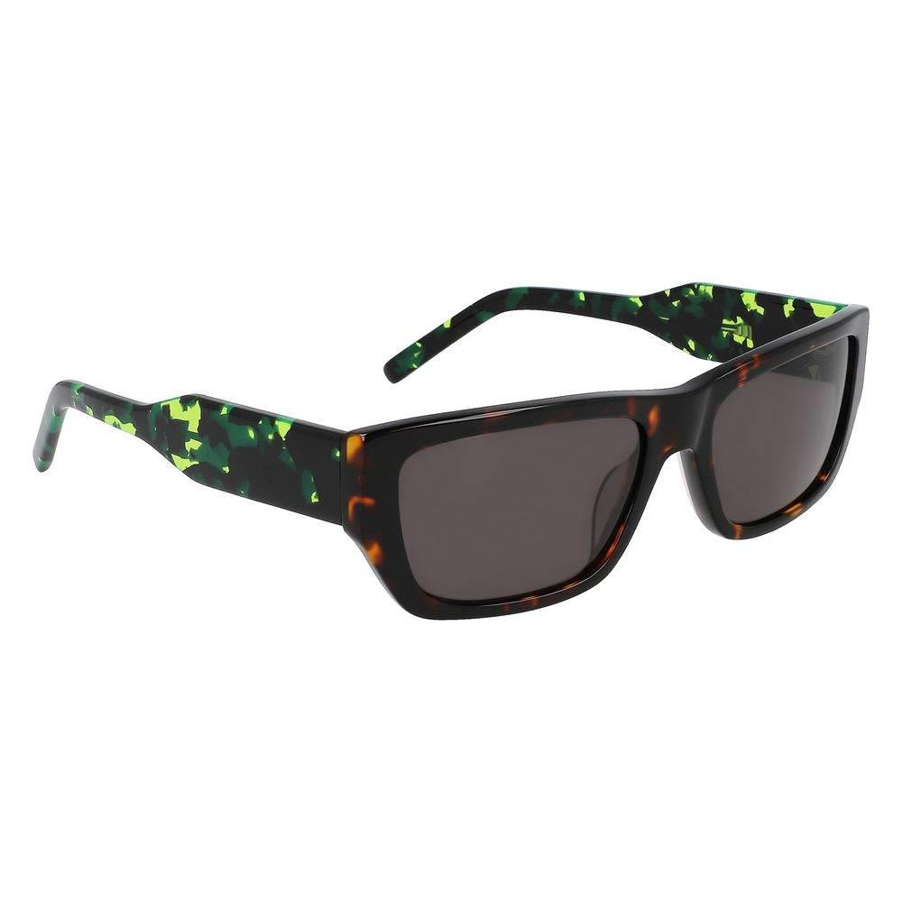 DKNY Brown Acetate Sunglasses - Hilstor