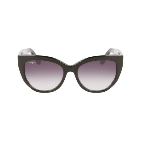 Ferragamo Black Acetate solbriller