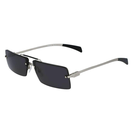 Ferragamo Gray Metal Sunglasses - Hilstor