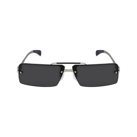 Ferragamo Gray Metal Sunglasses - Hilstor