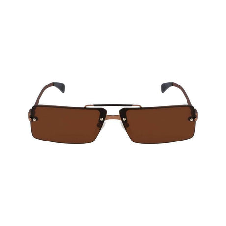 Ferragamo Yellow Metal Sunglasses - Hilstor