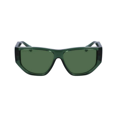 Ferragamo Green Injected Sunglasses - Hilstor