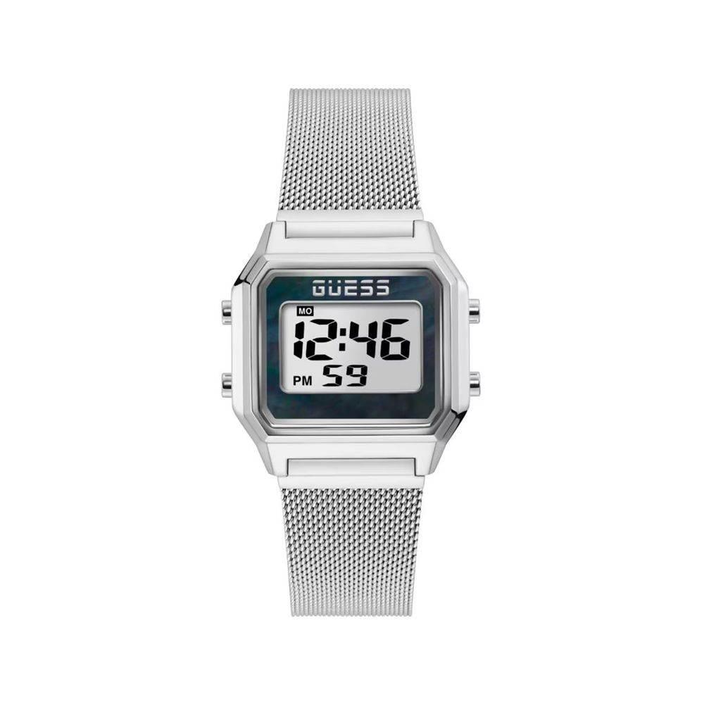 Guess Gray Stainless Steel Watch - Hilstor