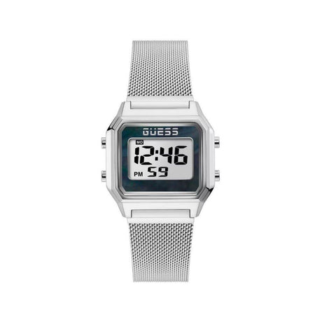Guess Gray Stainless Steel Watch - Hilstor