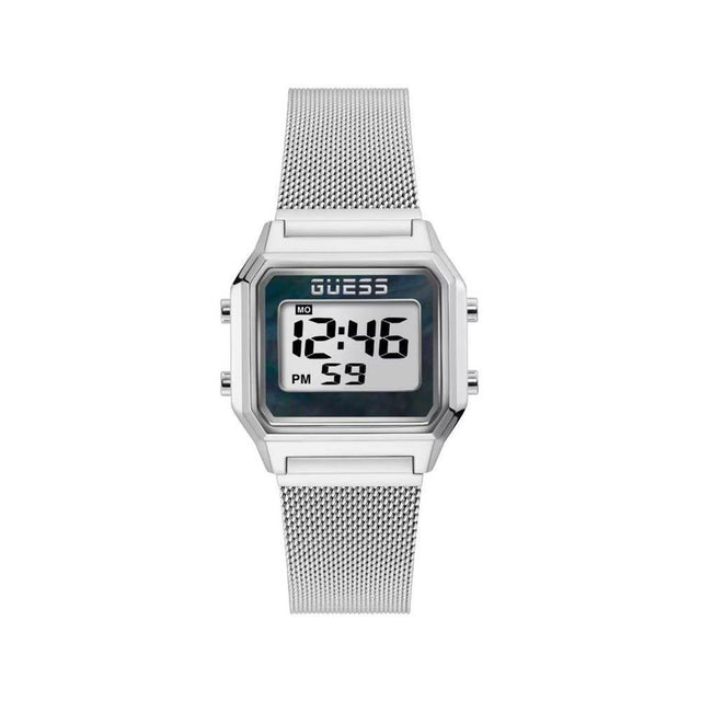 Guess Gray Stainless Steel Watch - Hilstor