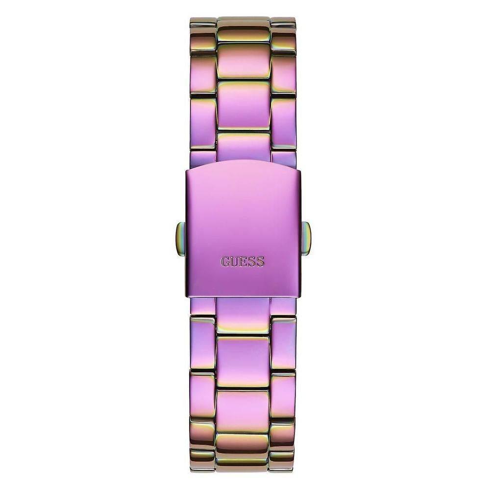 Guess Purple Stainless Steel Watch - Hilstor