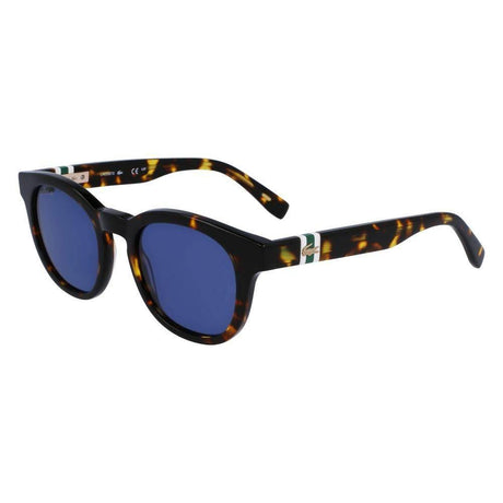 Lacoste Brown Acetate Sunglasses - Hilstor