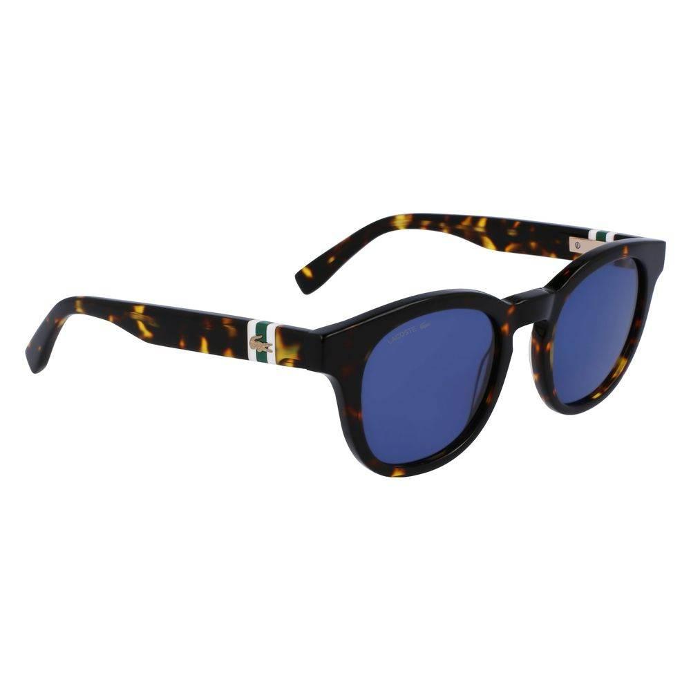 Lacoste Brown Acetate Sunglasses - Hilstor