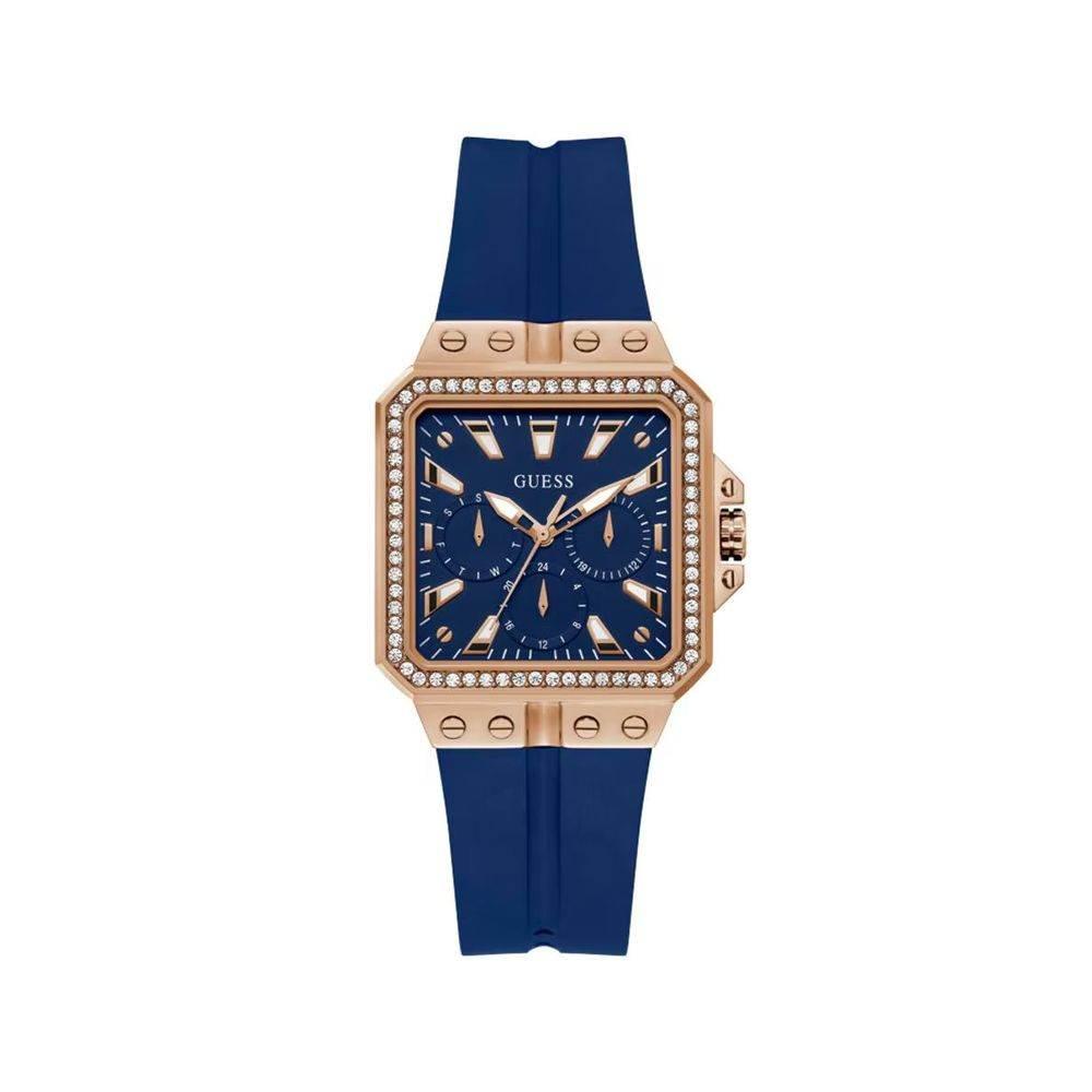 Guess Purple Silicone Watch - Hilstor