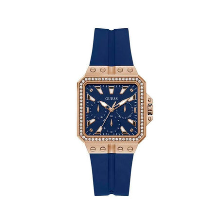 Guess Purple Silicone Watch - Hilstor
