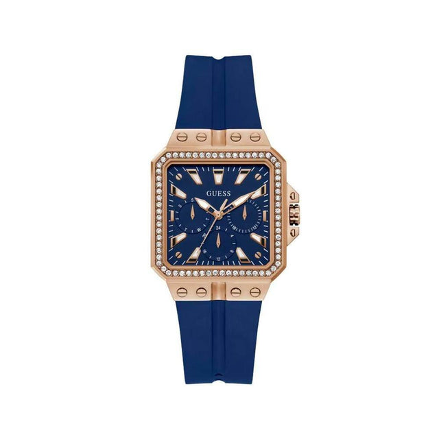 Guess Purple Silicone Watch - Hilstor