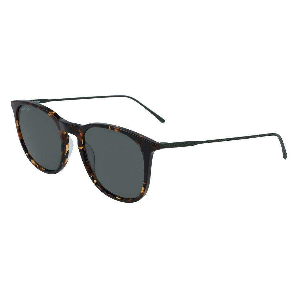 Lacoste Brown Acetate Sunglasses - Hilstor