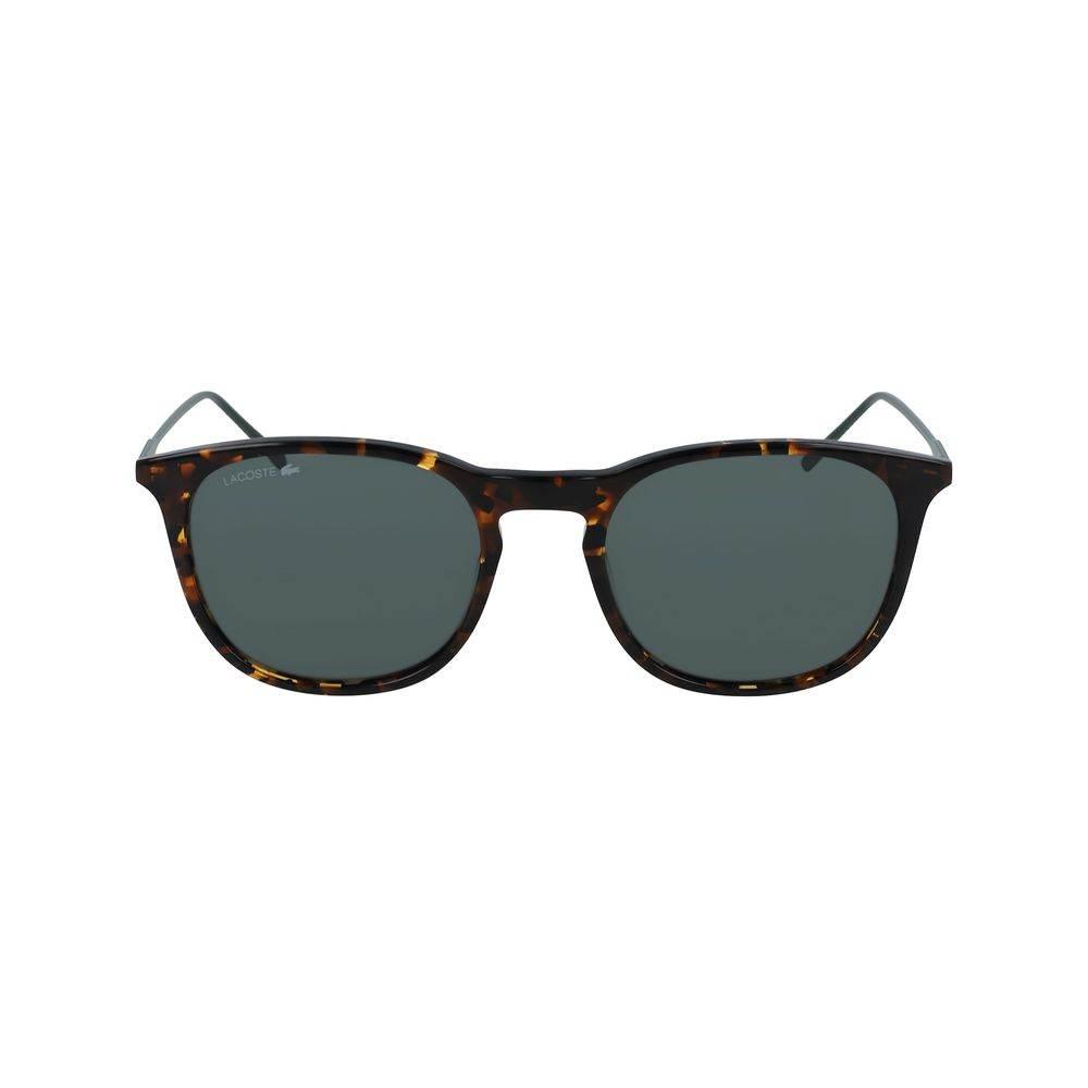 Lacoste Brown Acetate Sunglasses - Hilstor
