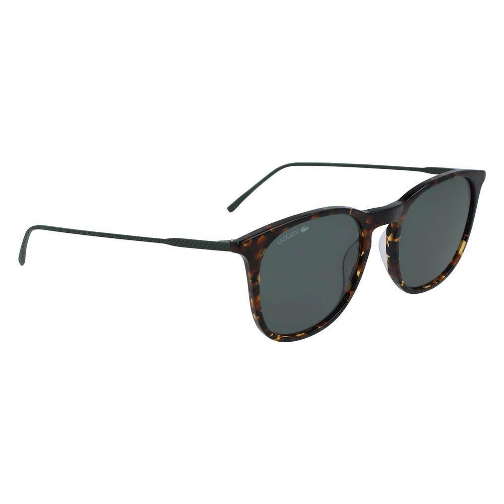 Lacoste Brown Acetate Sunglasses - Hilstor