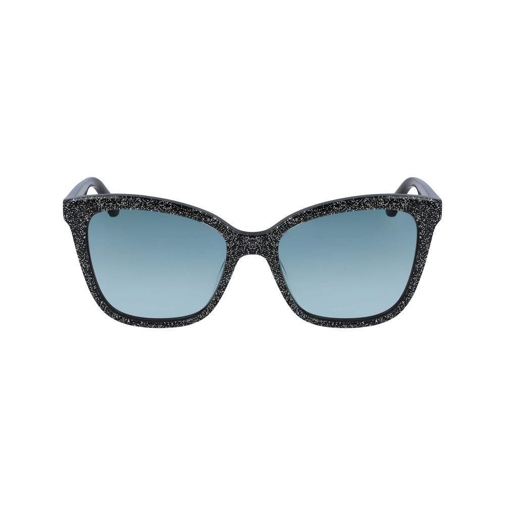 Karl Lagerfeld Black Acetate Sunglasses - Hilstor