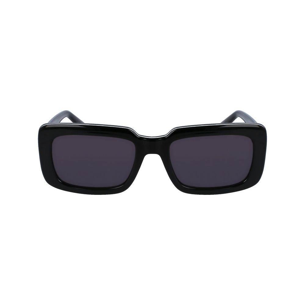Karl Lagerfeld Black Injected Sunglasses - Hilstor