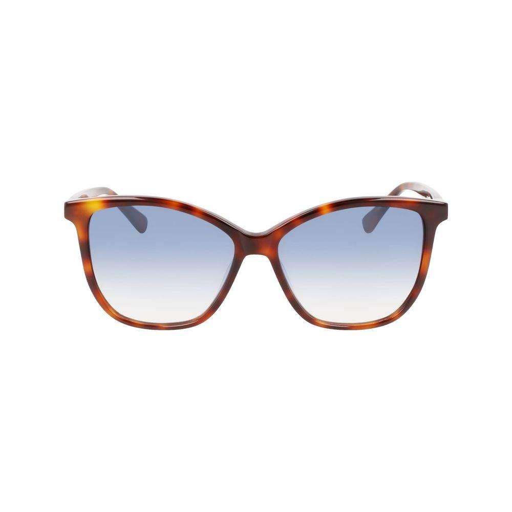 Longchamp Brown Acetate Sunglasses - Hilstor