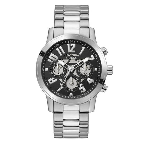 Guess Gray Stainless Steel Watch - Hilstor