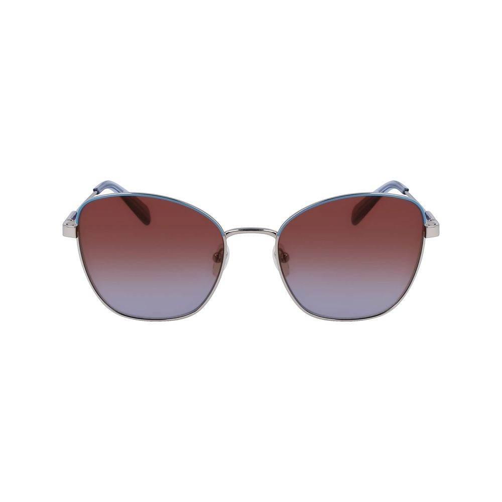 Longchamp Gray Metal Sunglasses - Hilstor