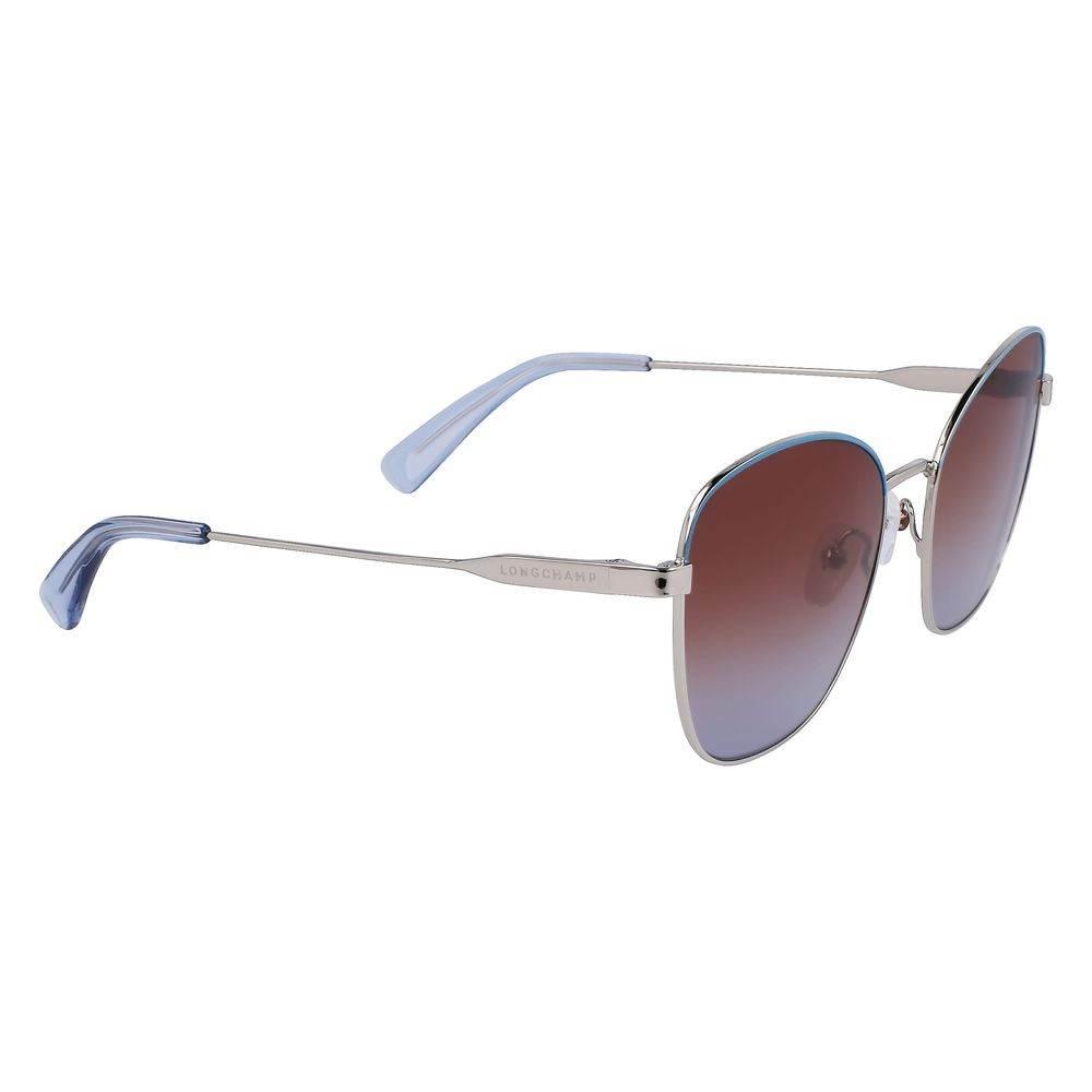 Longchamp Gray Metal Sunglasses - Hilstor
